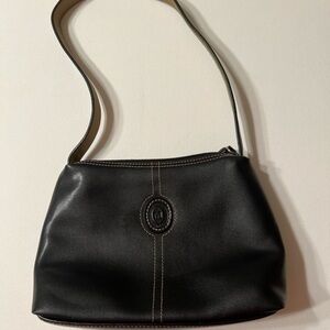 EUC Vintage Mondani New York Black  Handbag Y2K 2000s (D5)